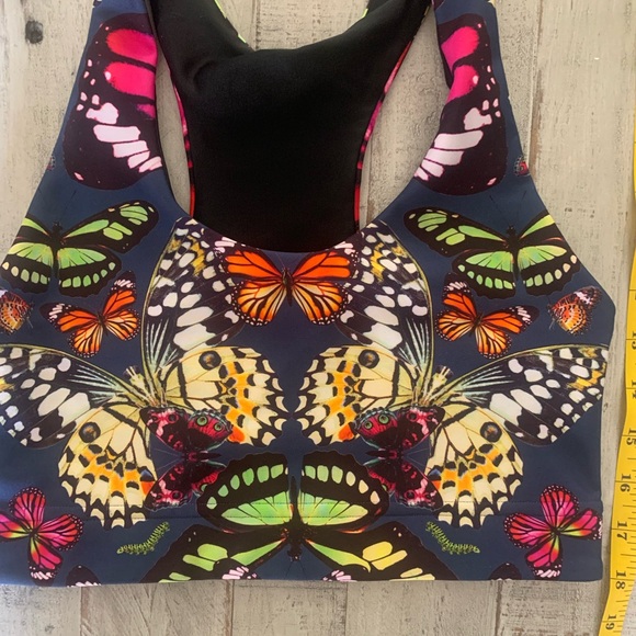 Terez Kaleidofly Pop Full Set Leggings and Sports Bra Size‎ S - Picture 4 of 13